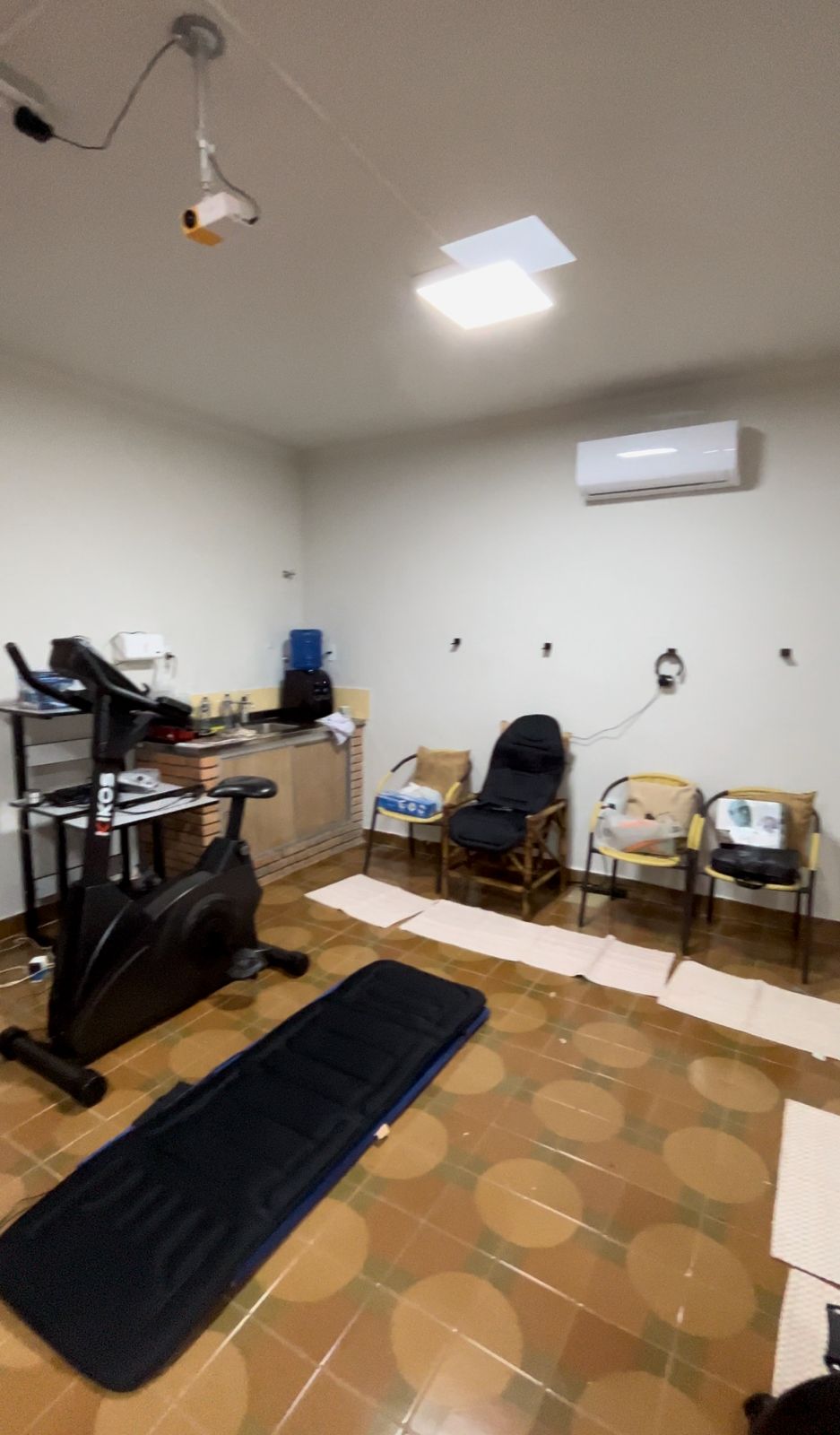 Sala para Exercícios de Encantamento e Sossego